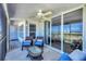 Relaxing patio features comfortable seating and views at 7486 Palm Island Dr # 2413, Boca Grande, FL 33921