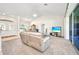 This living room has plenty of natural light and a neutral color palette at 7933 Minardi St, North Port, FL 34291