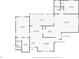 Floor plan displays the layout of the home, showing bedrooms, kitchen, living room, lanai and bathrooms at 9457 Heartwellville Ave, Englewood, FL 34224