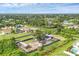 Aerial view of the home's backyard featuring RV hookups at 10263 Waterford Ave, Englewood, FL 34224