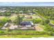 Aerial view of home featuring backyard with RV hookup and privacy fence at 10263 Waterford Ave, Englewood, FL 34224