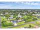 Aerial view of the home, backyard, and community at 10263 Waterford Ave, Englewood, FL 34224