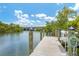 Enjoy waterfront views and boating from the community's private dock at 1401 S Mccall Rd # 205, Englewood, FL 34223