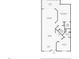 Detailed condo floor plan showcasing layout of living spaces, bedrooms, and primary bathroom at 1401 S Mccall Rd # 205, Englewood, FL 34223