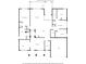Detailed floor plan outlining room dimensions, layout, and spatial relationships of a house at 9151 Melody Cir, Port Charlotte, FL 33981