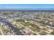 Waterfront community features scenic canals, lush landscaping, with houses nestled along the waterways, providing picturesque views at 9213 Spring Cir, Port Charlotte, FL 33981