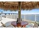 Scenic waterfront view from a covered patio area at 103 1St E St # 204, St Petersburg, FL 33715