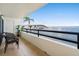 Relaxing balcony boasting stunning water and bridge views at 103 1St E St # 204, St Petersburg, FL 33715