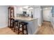 Kitchen with granite countertops and breakfast bar at 103 1St E St # 204, St Petersburg, FL 33715