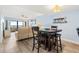 Dining area with a square table and four chairs at 103 1St E St # 204, St Petersburg, FL 33715