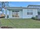 New home with a private backyard and sliding glass door access at 9136 Gulf Haven Dr, Parrish, FL 34219