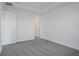 Spacious bedroom with gray carpet and an ensuite bathroom at 9136 Gulf Haven Dr, Parrish, FL 34219