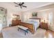 Large main bedroom with hardwood floors and ample closet space at 254 Rotonda E Blvd, Rotonda West, FL 33947