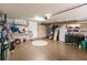 Spacious garage with ample storage at 254 Rotonda E Blvd, Rotonda West, FL 33947