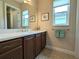 Well-appointed guest bathroom with a single vanity and modern fixtures at 917 Riverscape St, Bradenton, FL 34208