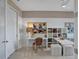 Spacious office with built-in shelving, two work desks, and great natural light at 7438 Sea Manatee St, Parrish, FL 34219
