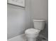 Small powder room with white toilet and gray walls at 7457 Sea Manatee St, Parrish, FL 34219