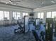 Well-equipped fitness center featuring various exercise machines at 5013 Sevilla Shores Dr, Wimauma, FL 33598