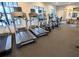 Well-equipped fitness center with modern treadmills and exercise machines for a complete workout experience at 1241 Riverscape St, Bradenton, FL 34208