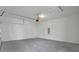 Spacious two-car garage with a clean, open layout and plenty of room for vehicles and storage at 9019 Rothman Ln, Lakewood Ranch, FL 34240