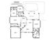 Detailed floor plan showcasing the layout of this 2072 sq ft home, including the primary bedroom, kitchen, and lanai at 909 Dawn St, Venice, FL 34285
