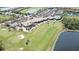 Aerial view of golf course and community amenities at 7005 River Hammock Dr # 207, Bradenton, FL 34212