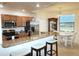 Bright kitchen with stainless steel appliances, granite countertops and eat in breakfast area at 7005 River Hammock Dr # 207, Bradenton, FL 34212