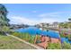 Beautiful waterway view with private dock access, showcasing serene waterfront living and lush greenery at 3427 Minnow Creek Dr, Hernando Beach, FL 34607