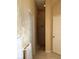 This view of the shower shows the tiling and the design of the shower at 5271 Visionary Ct, Sarasota, FL 34233