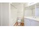 Bathroom featuring a tub and shower combination and a vanity at 5500 Bentgrass Dr # 6-106, Sarasota, FL 34235