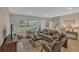Inviting living room with large windows, comfortable seating, and a cozy atmosphere at 7575 Sea Oak Ct, Parrish, FL 34219