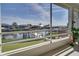 View of the waterfront showcasing private boat docks and a picturesque residential canal community at 802 Eagle Ln, Apollo Beach, FL 33572