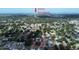 Aerial view of property shows proximity to Siesta Key Beach in Sarasota, Florida at 4125 Worcester Rd, Sarasota, FL 34231