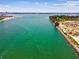 Panoramic view of clear blue waters flowing to the shoreline near Sand Key Park at 1400 Gulf Blvd # 701, Clearwater Beach, FL 33767
