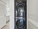 A stackable washer and dryer is conveniently located in the condo at 1400 Gulf Blvd # 701, Clearwater Beach, FL 33767