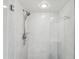 Bathroom shower featuring clear glass door and modern shower head at 1400 Gulf Blvd # 701, Clearwater Beach, FL 33767