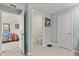 Open hallway leads to the bathroom and bedroom at 3270 Rock Sound St, Bradenton, FL 34208