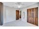 Neutral bedroom with stylish flooring and a closet at 6443 34Th N Ave, St Petersburg, FL 33710