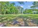 Expansive yard with mature trees and lush green grass offering endless possibilities for outdoor activities at 13091 Old Crystal River Rd, Brooksville, FL 34601