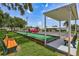 Bocce ball court with benches located within the community at 9790 66Th N St # 89, Pinellas Park, FL 33782
