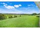 Expansive backyard featuring lush green grass and stunning natural views, perfect for outdoor activities at 13797 Wineberry Dr, Dade City, FL 33525