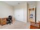 Spare bedroom set up as office with closet at 13797 Wineberry Dr, Dade City, FL 33525