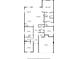 Detailed floor plan showcasing the layout of the home with dimensions for each room at 13797 Wineberry Dr, Dade City, FL 33525