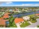 Waterfront homes with private docks and lush landscaping line the canals under a sunny sky at 3723 Toulouse Ct, Punta Gorda, FL 33950