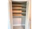 Spacious closet with multiple shelves for storage at 4571 Clearwater Harbor S Dr, Largo, FL 33770