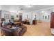 Spacious living room featuring hardwood floors and ample natural light at 1701 38Th Ave, St Petersburg, FL 33713