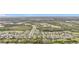 Wide aerial shot of a residential neighborhood featuring meticulously designed and well-maintained homes at 4808 111Th E Ter, Parrish, FL 34219