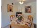 Cozy dining area with floral accents and space for comfortable seating at 2311 Brisbane St # 29, Clearwater, FL 33763