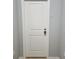 White door with modern lock provides access and security at 5479 S Biscayne Dr, North Port, FL 34287