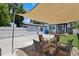 Outdoor brick fire pit area featuring chairs at 4444 5Th S Ave, St Petersburg, FL 33711